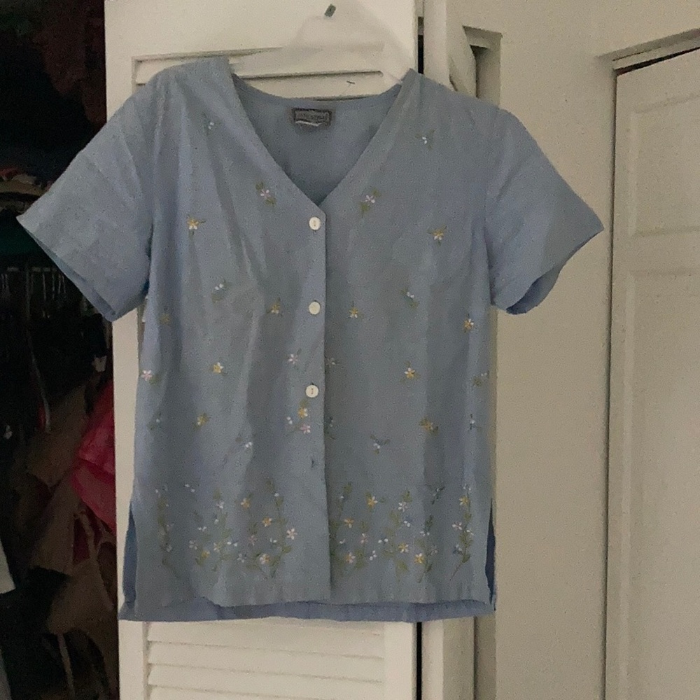 Vintage floral top